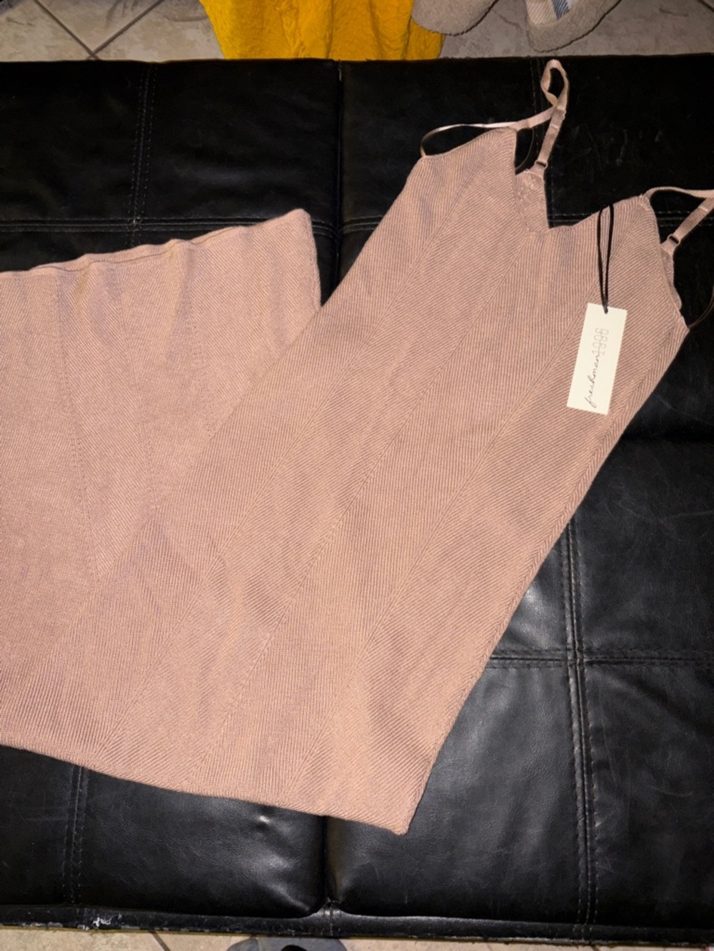 Brownish/taupe knit dress